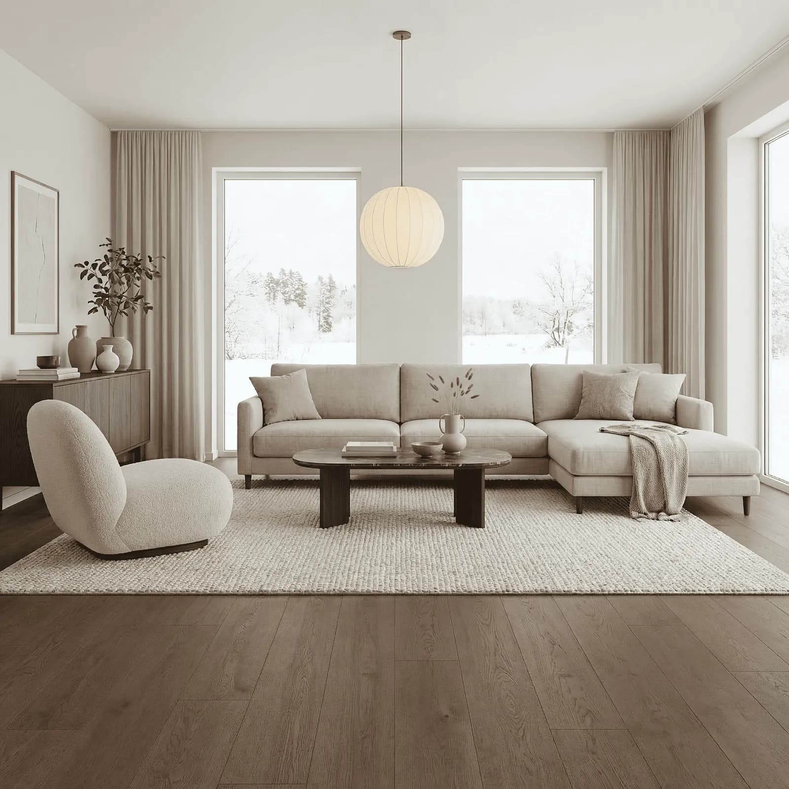 Finert Tregulv Parky Summit Oak Hazel