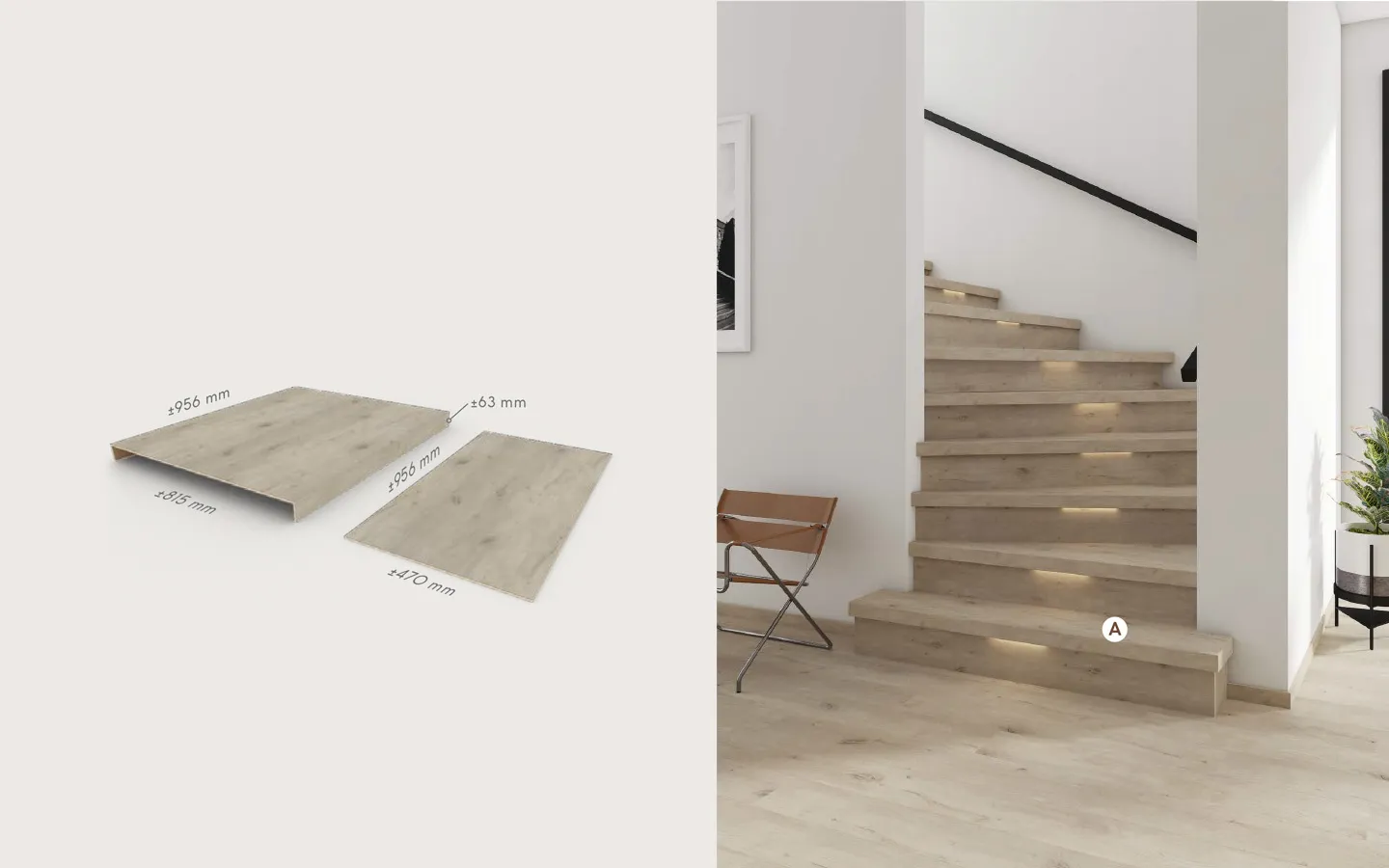 Trappefornyer Coretec Desert 805A