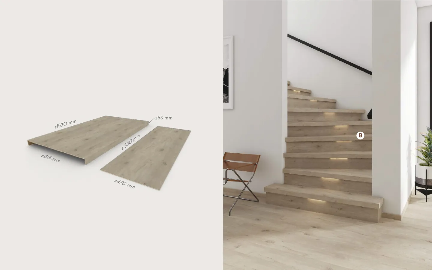 Trappefornyer Coretec Desert 805B