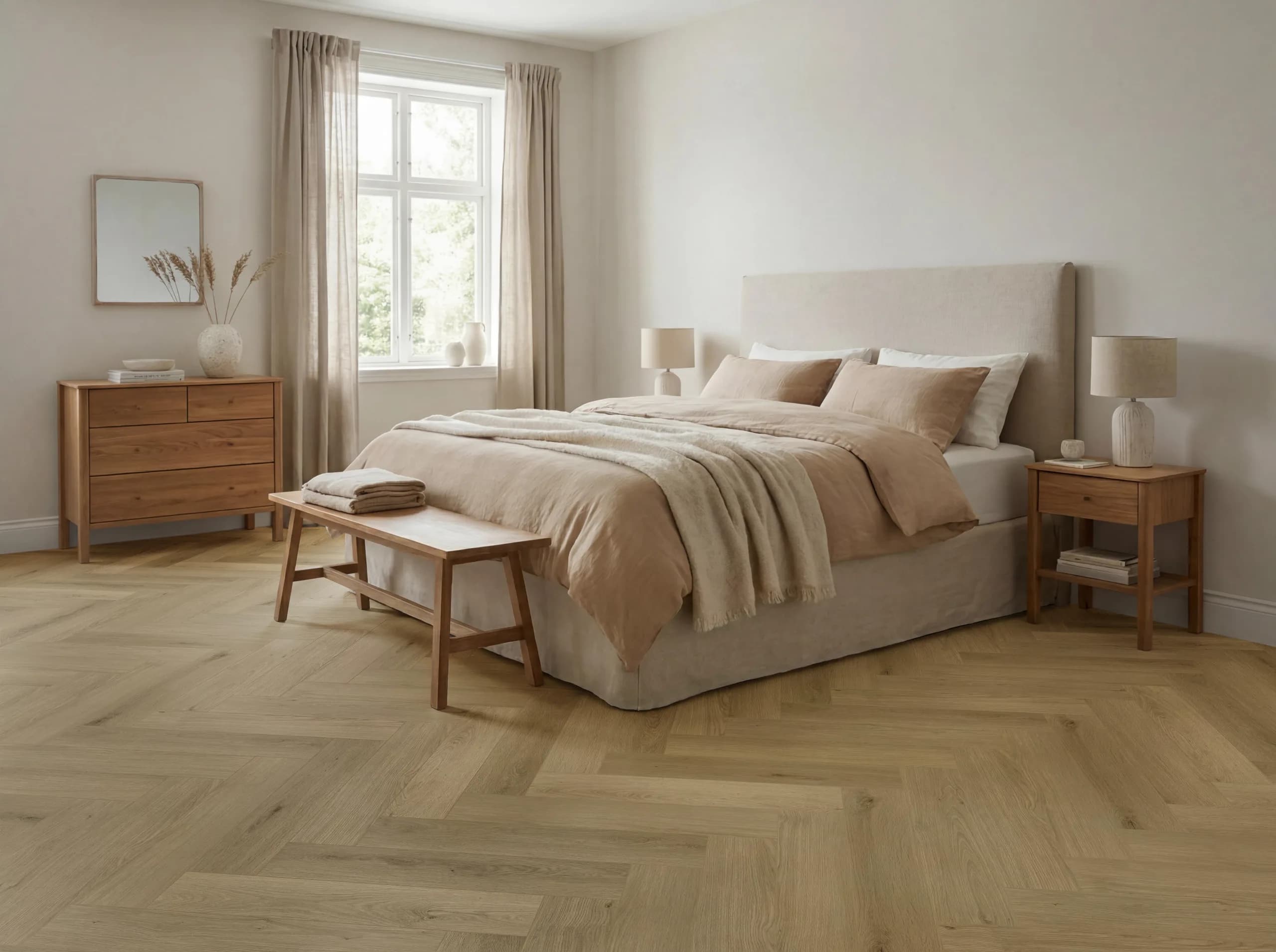 Firmfit Vinylgulv silent sunset fiskeben oak