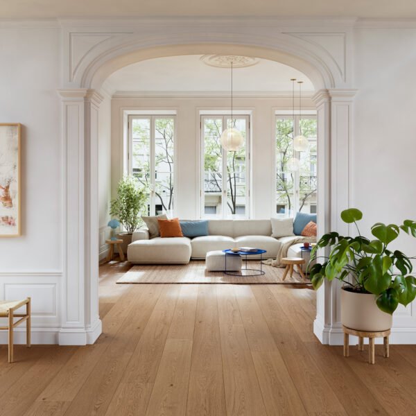 Herdet Tregulv Parky Summit Oak Sahara