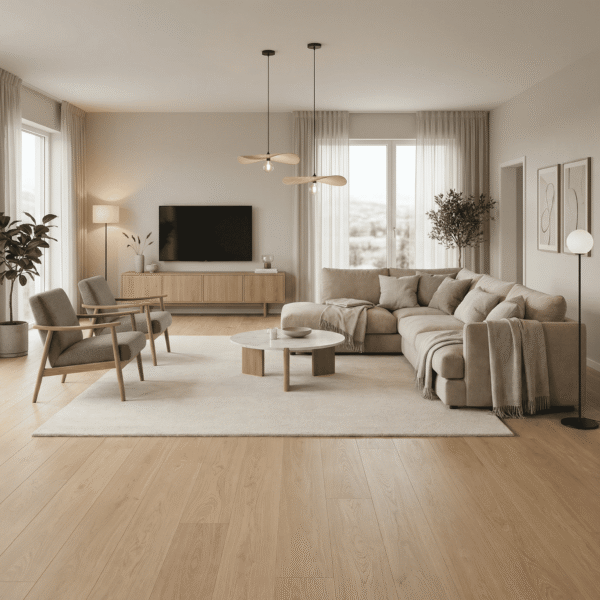 Finert Tregulv Parky Summit Oak Ivory
