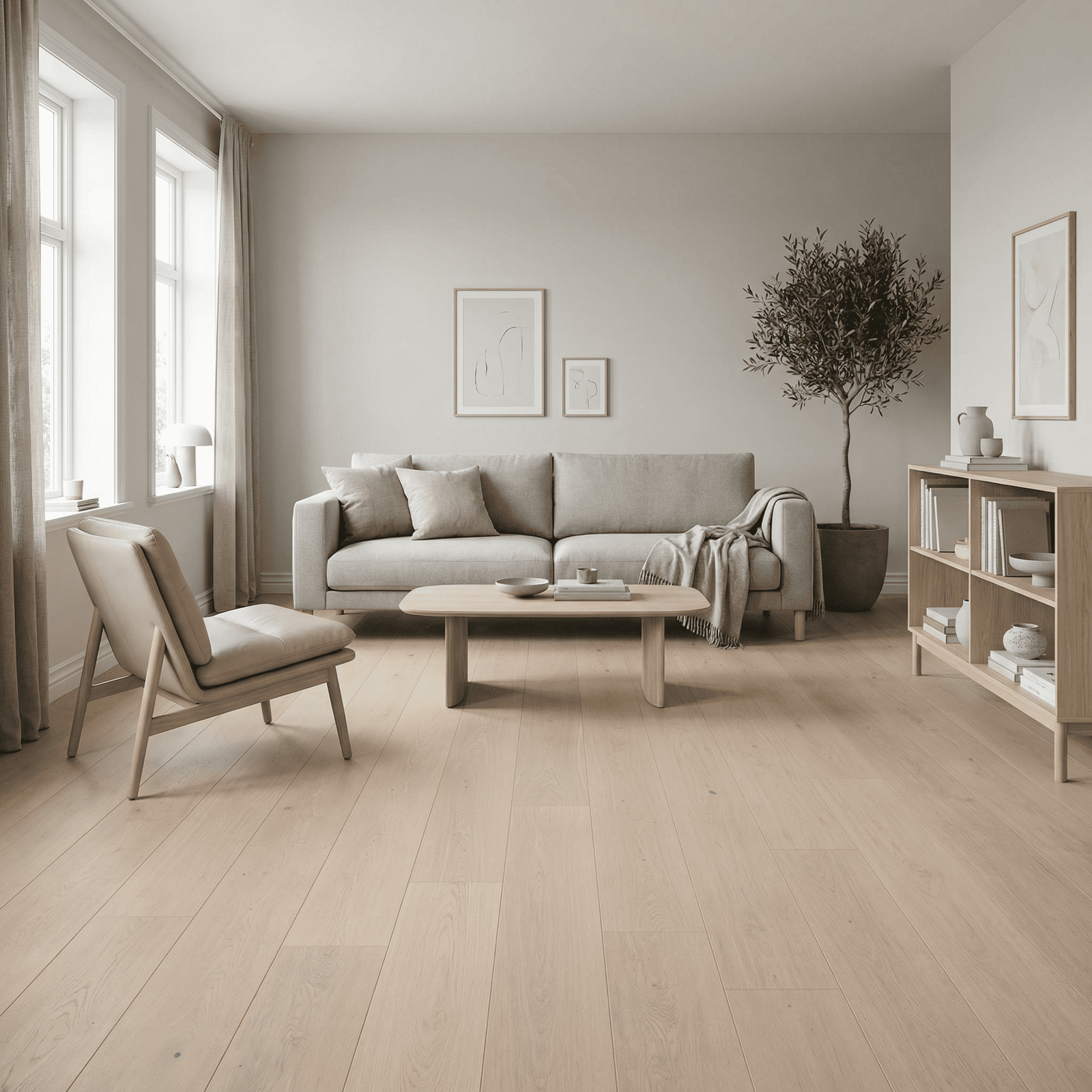 Finert Tregulv Parky Summit Oak Silk